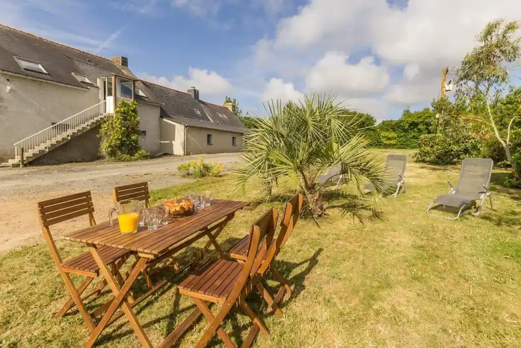 jardin gîte mesquer