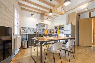 Cuisine décoration brute gîte 3 épis classement Gite de france