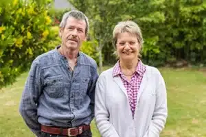 propriétaires gite couple qui a obtenu le label gite de france
