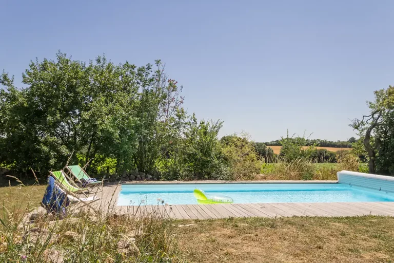 équipements gite piscine