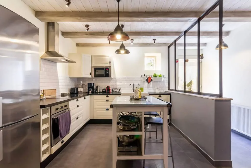 exemple aménagement cuisine gite touristique