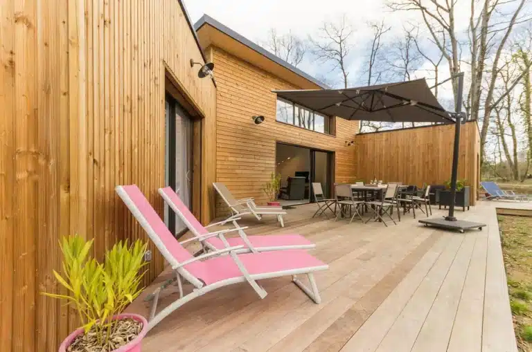 terrasse gite équipement pour vivre d'un gite