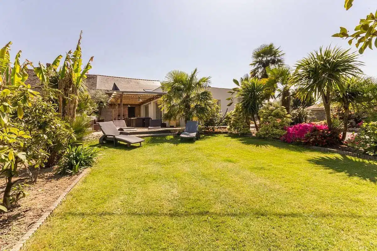 jardin gite haut de gamme