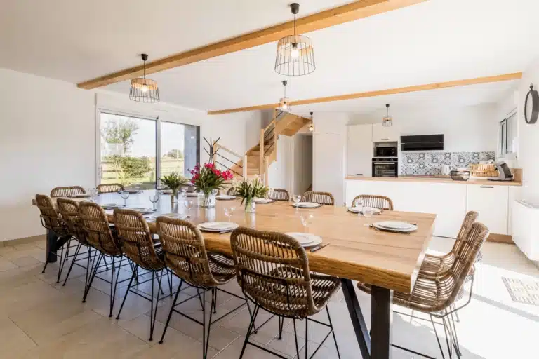 Gîte de la Vallée - salle à manger