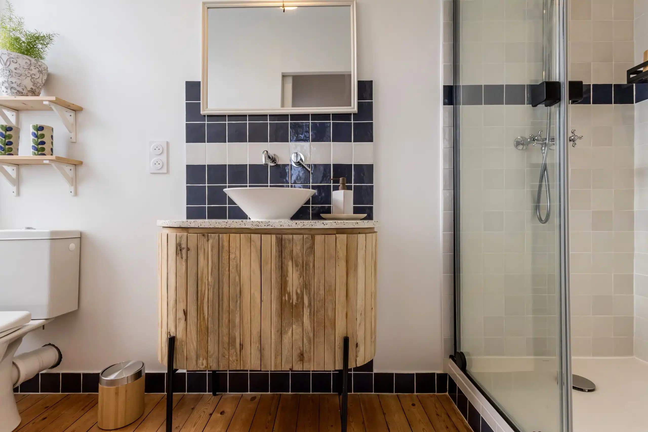 Une chambre perchée - salle d'eau