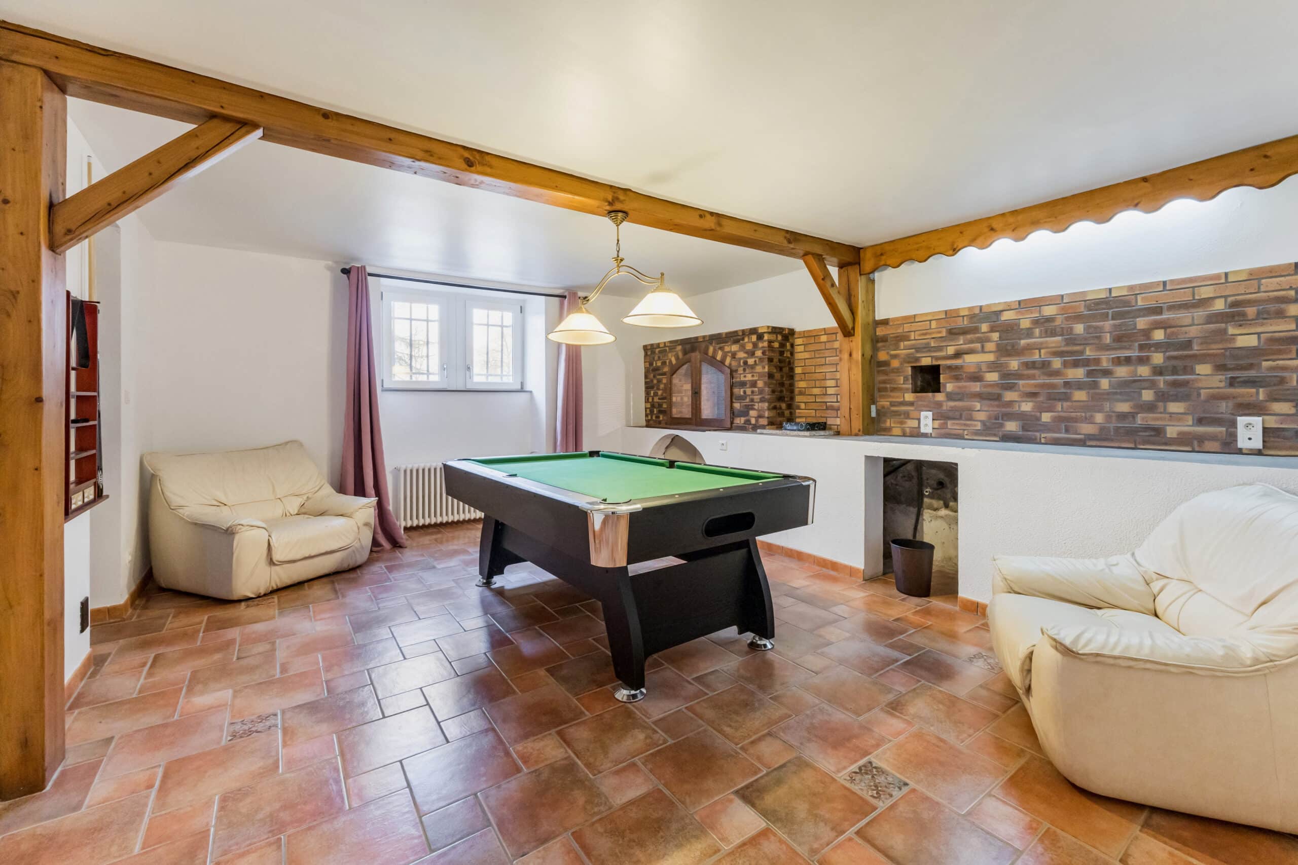 Château de la Vignauderie - billard