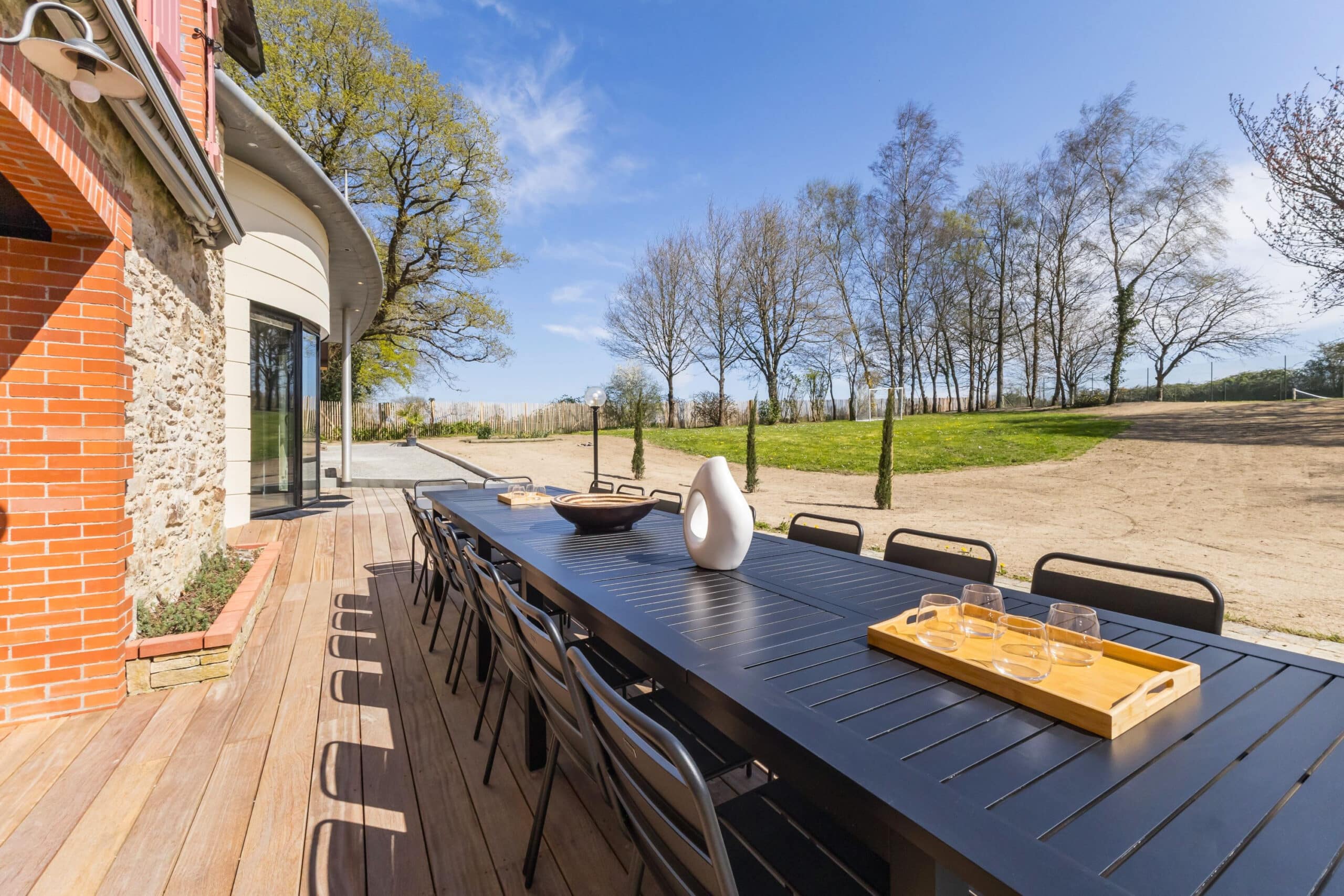 Le Clos Angèle - terrasse