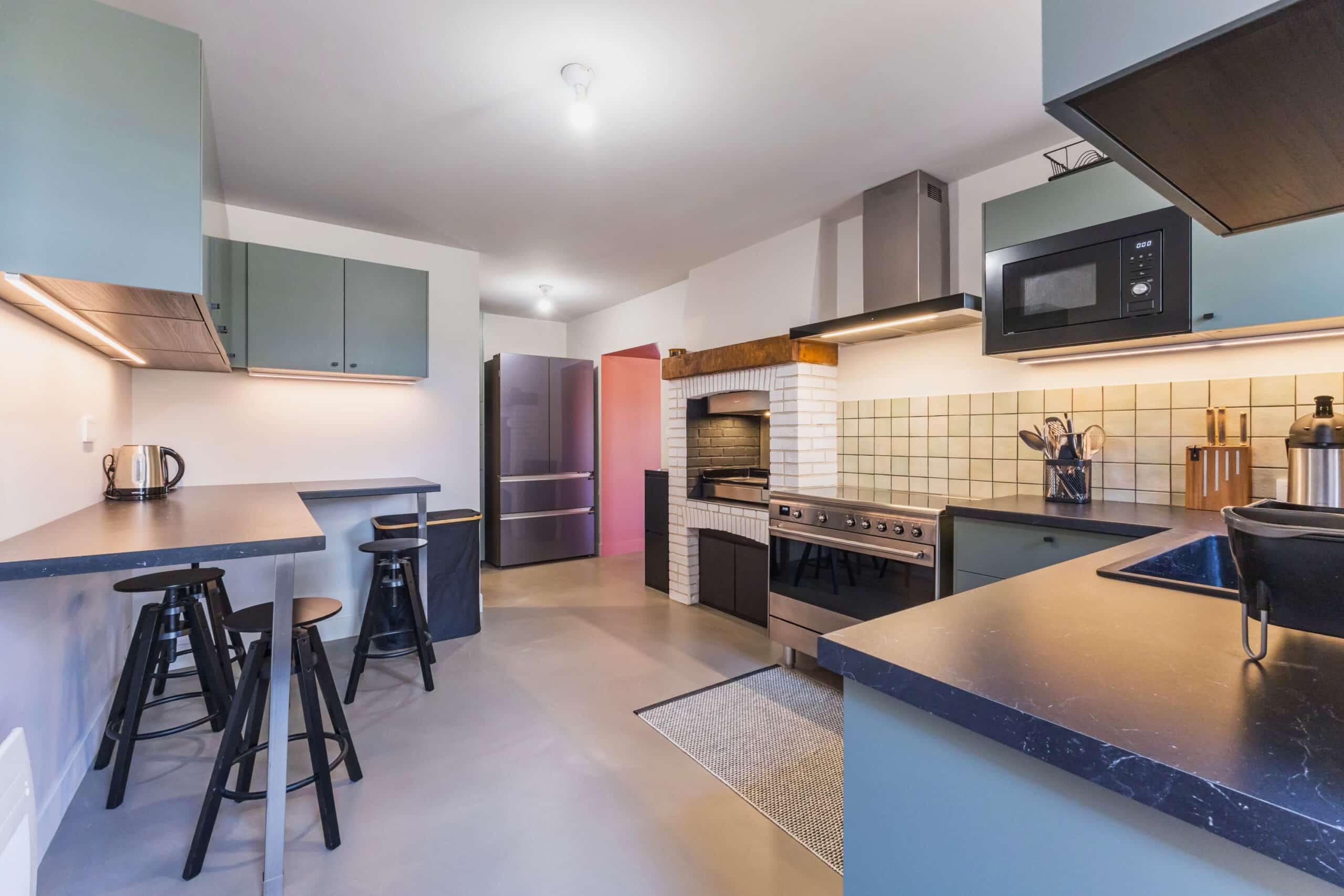 Le Clos Angèle - cuisine