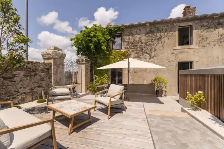 Gîte la Cour - terrasse